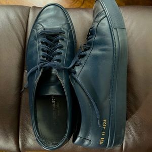 Men’s Common Projects Blue Leather Sneakers 44 EU